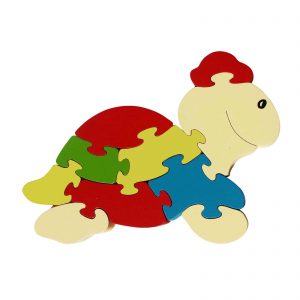 Large turtle wood animal puzzle