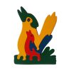 kookaburra wooden animal puzzle primary colours