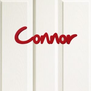 Connor door plaque
