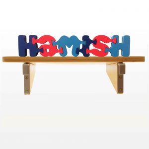 Hamish wooden name puzzle