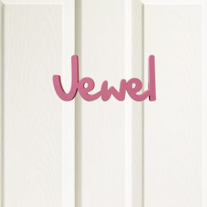 Jewel door plaque