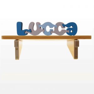 Lucca wooden name puzzle