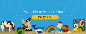 animal puzzles banner